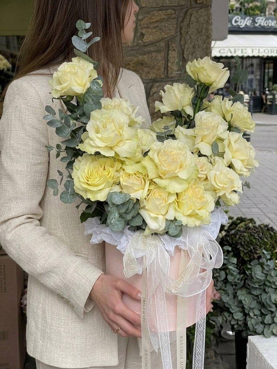 Премиум букет «Бархатный поцелуй»